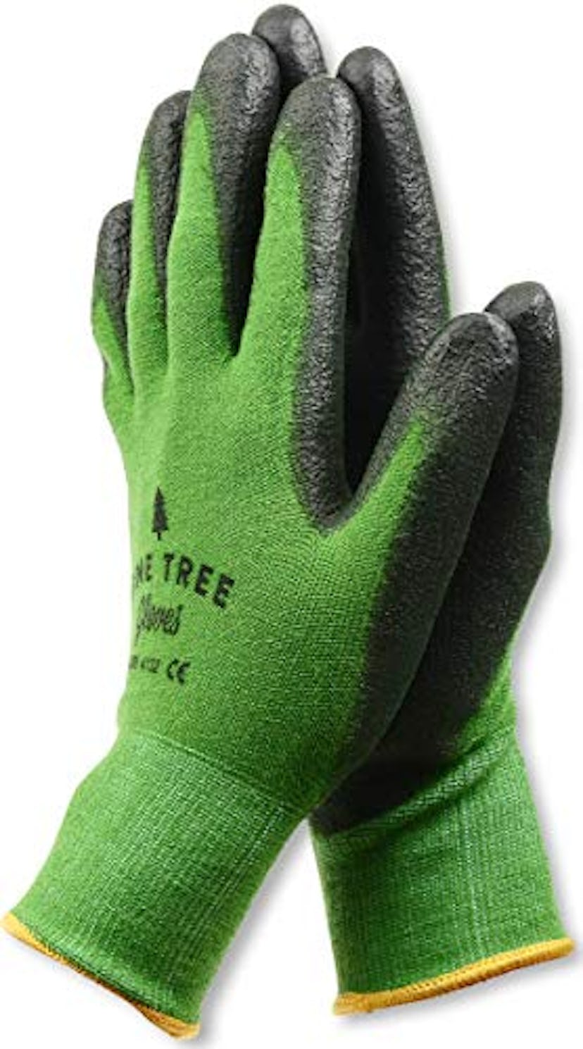 Pine Tree Tools Women's and Men's Bamboo Gardening Gloves