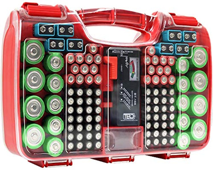 The Battery Organizer Battery Storage Organizer