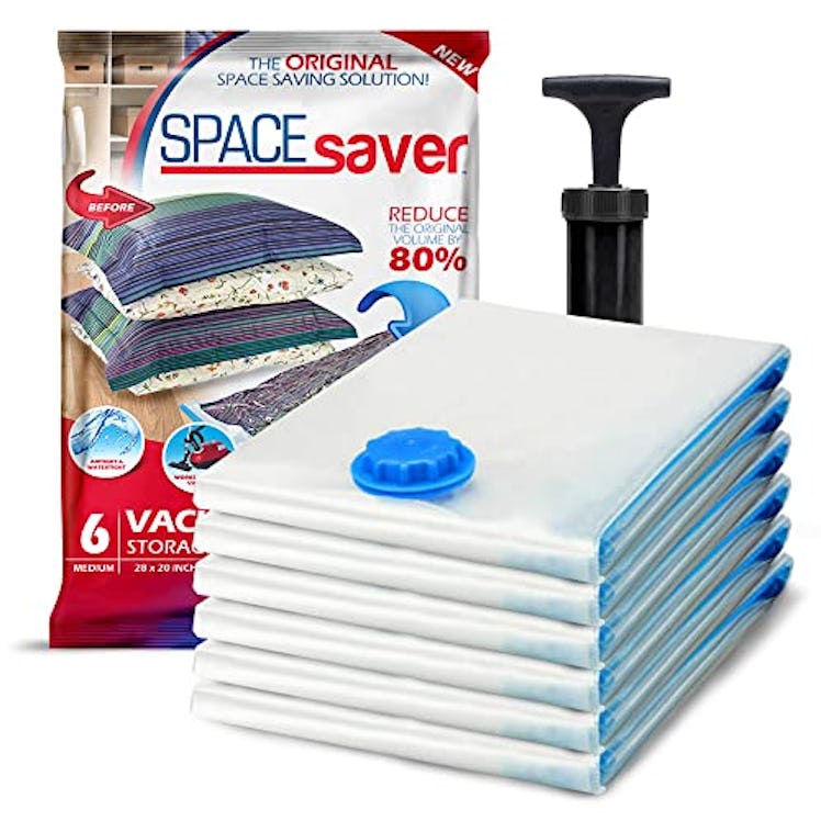 Spacesaver Premium Vacuum Storage Bags (Medium, 6-Pack)