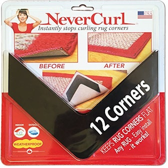 iPrimio NeverCurl Rug Grippers (4-Pack)