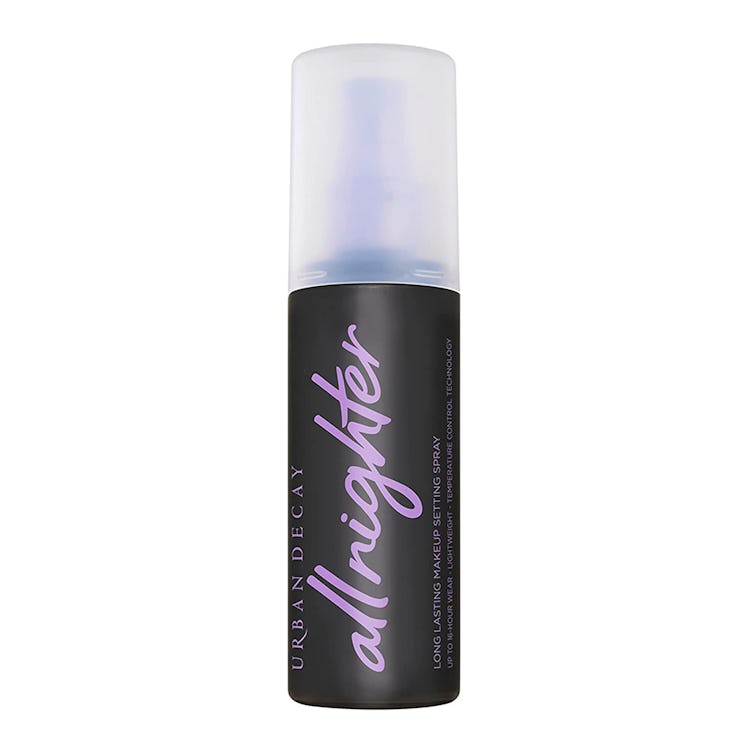 Urban Decay All Nighter Ultra Matte Setting Spray is the best setting spray for acne prone skin