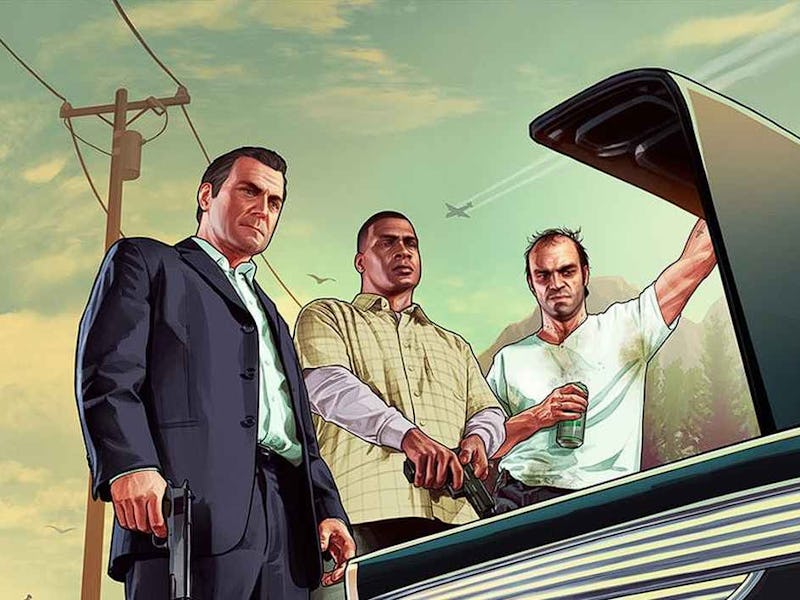 GTA V key art