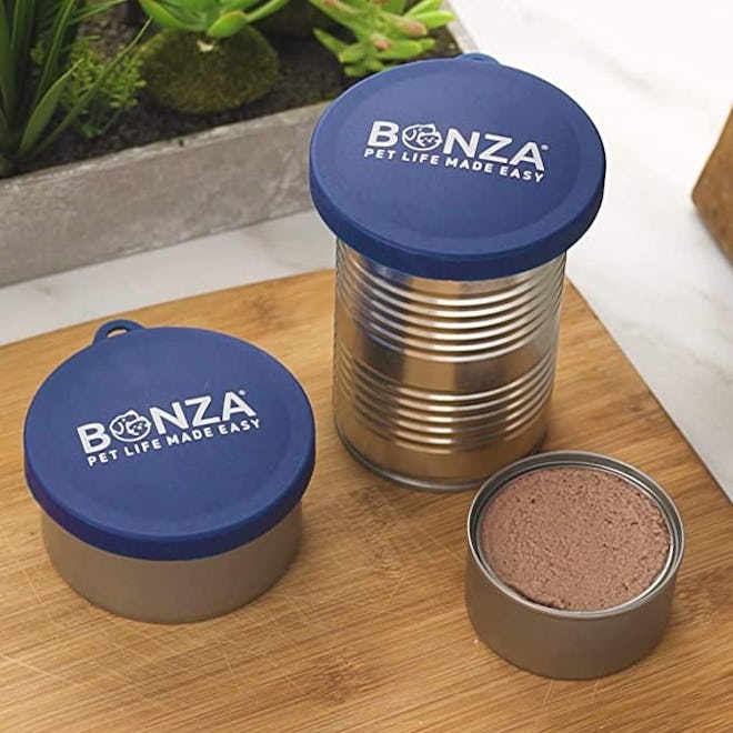 Bonza Pet Food Can Covers, Set of 2