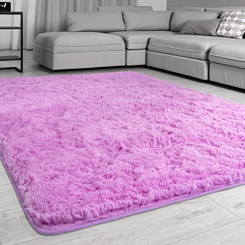 Signature Loom Fluffy Shaggy Area Rug 3x5