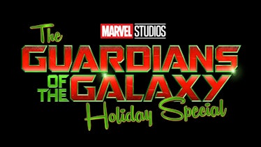 The official logo for The Guardians of the Galaxy Holiday Special
