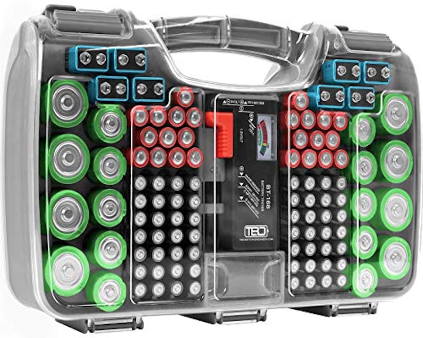 THE BATTERY ORGANISER Storage Case