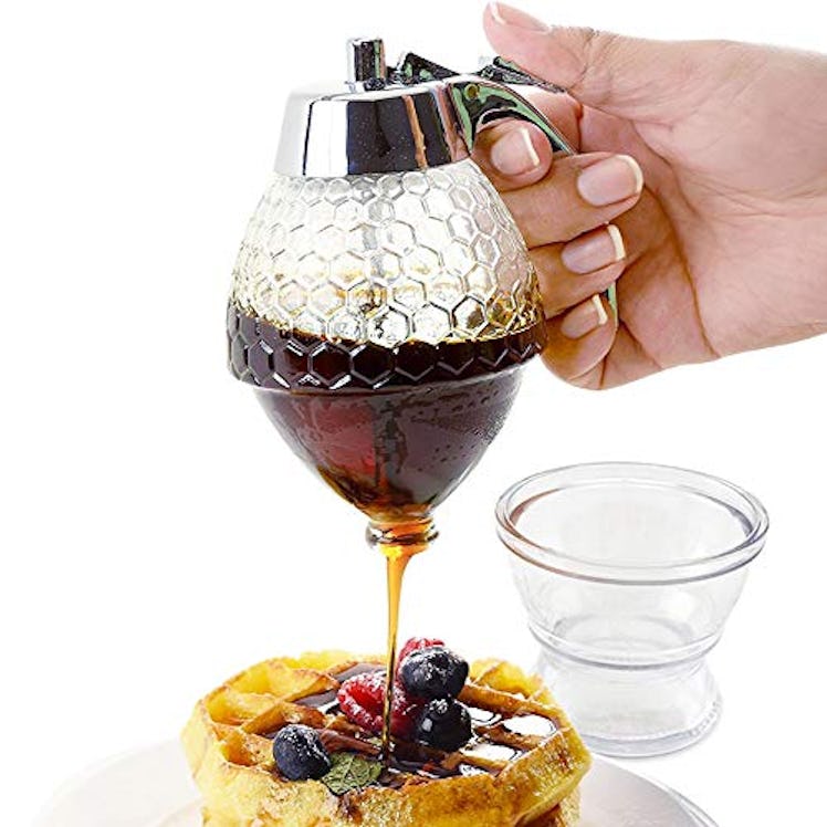 Hunnibi Glass Syrup Dispenser 