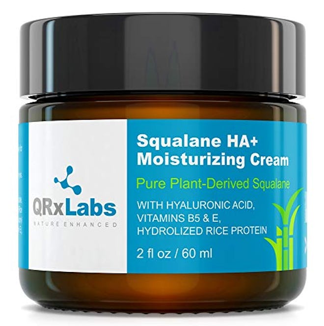 Pure Plant-Based Squalane HA+ Moisturizing Cream with Hyaluronic Acid