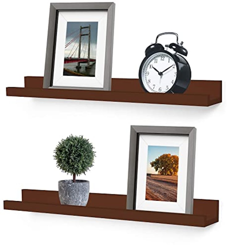 Greenco Picture Shelves (Set of 2)