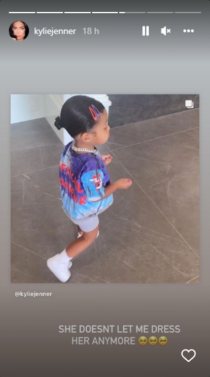 Stormi Webster is becoming independent.