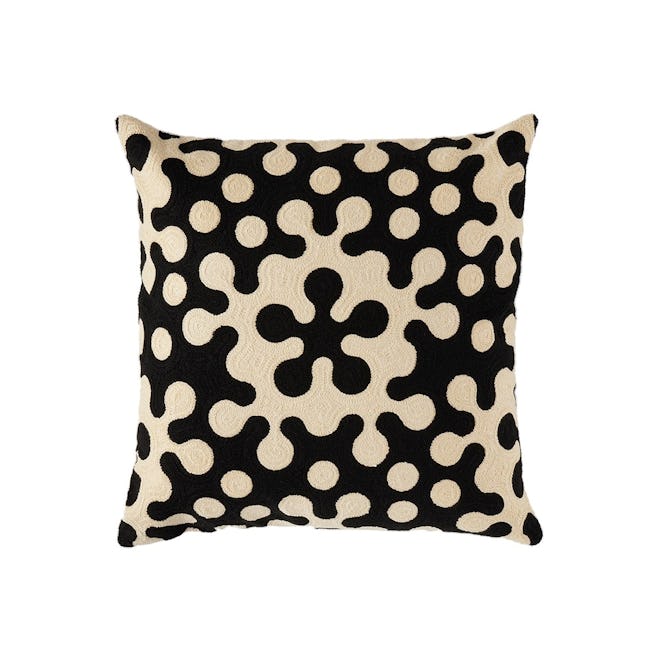 Black & White Atom Pillow