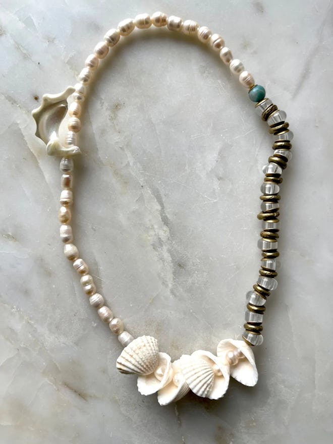 The Salty Kisses and Shellfish Wishes Necklace