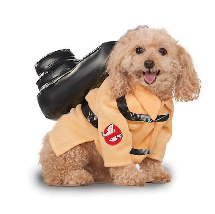 Ghostbusters dog and cat costume is a scary cute Halloween item from PetSmart for 2022.
