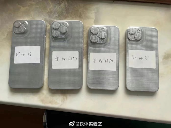 iPhone 14 molds