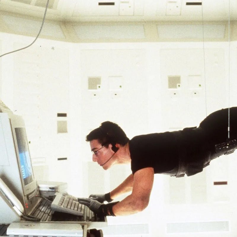 screenshot from Mission Impossible movie