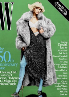 Kendall Jenner on cover of W Magazine