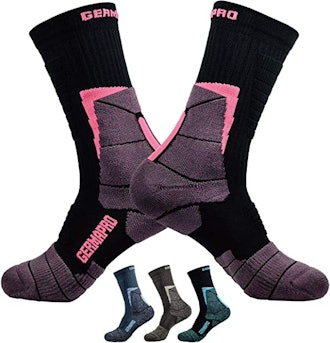 These padding hiking socks can help prevent foot pain on outdoor adventures. 