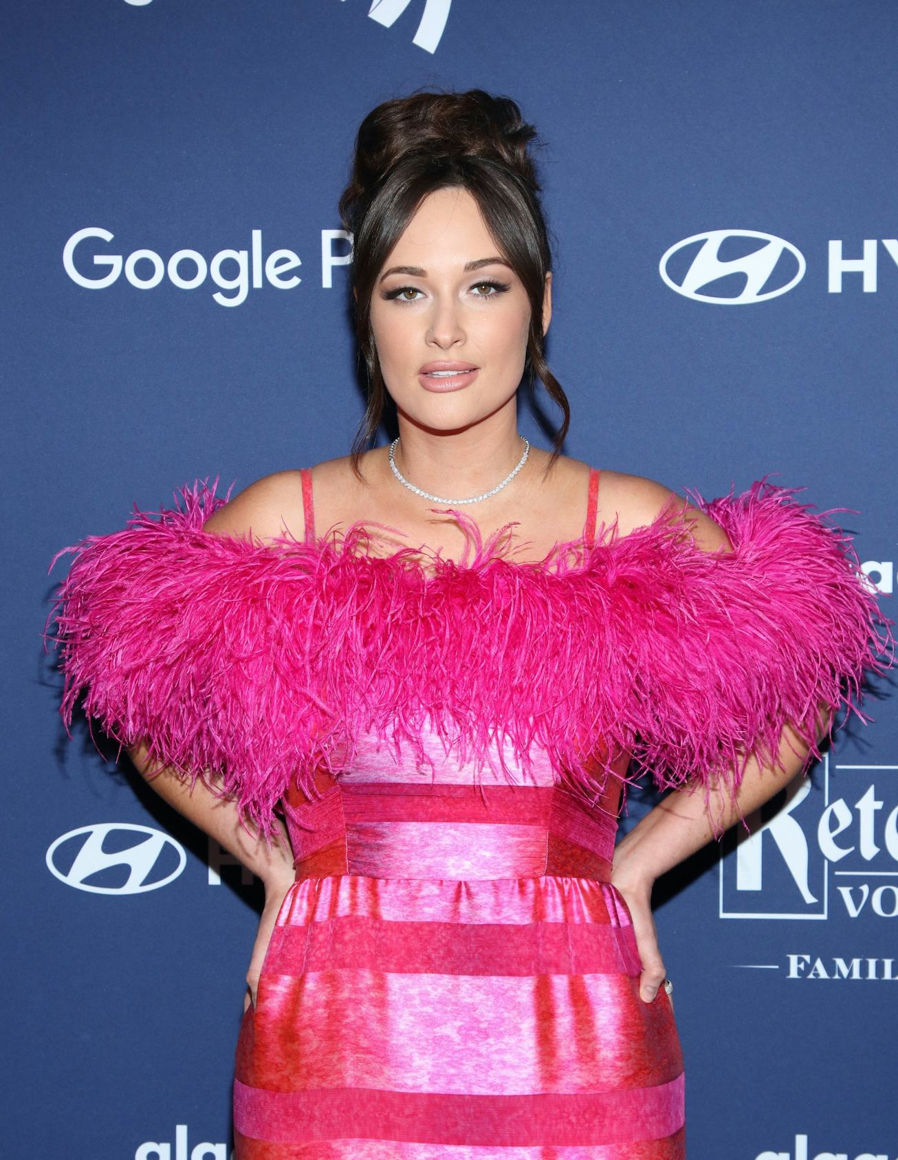 10. BEVERLY HILLS, CALIFORNIA - APRIL 02: Kacey Musgraves attends the 33rd Annual GLAAD Media Awards...