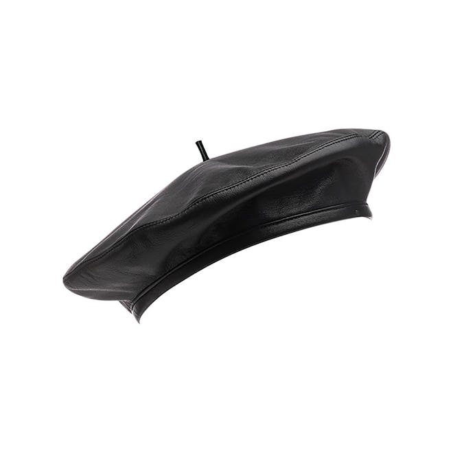 Carter Leather Beret