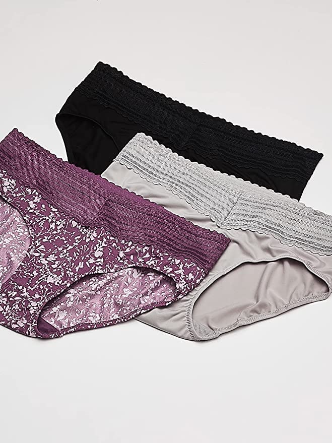 Warner&rsquo;s Blissful Benefits Hipster Panties (3-Pack )