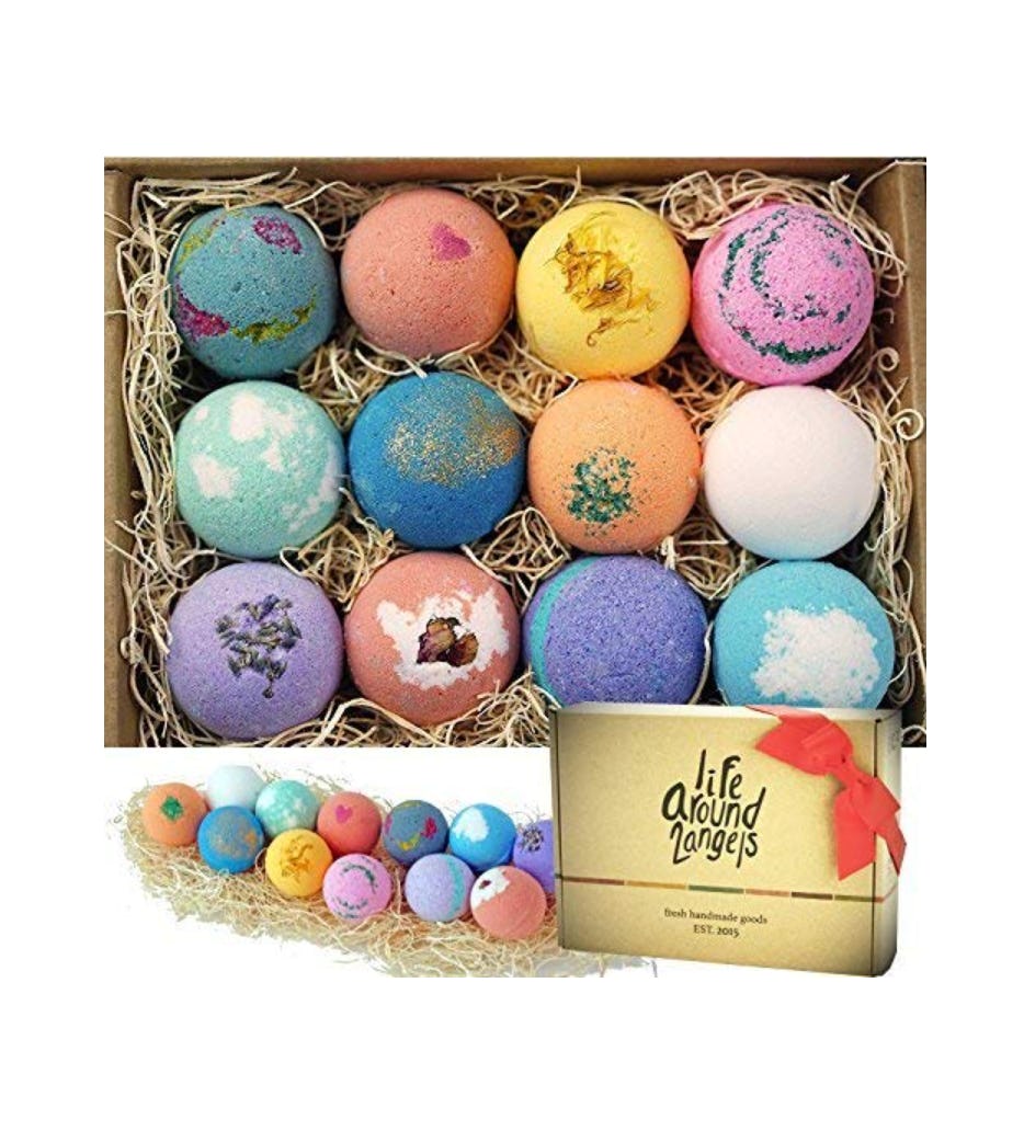 LifeAround2Angels Bath Bombs (12-Piece)