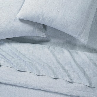These linen luxury sheets offer exceptional durability and breathability and soften over time.