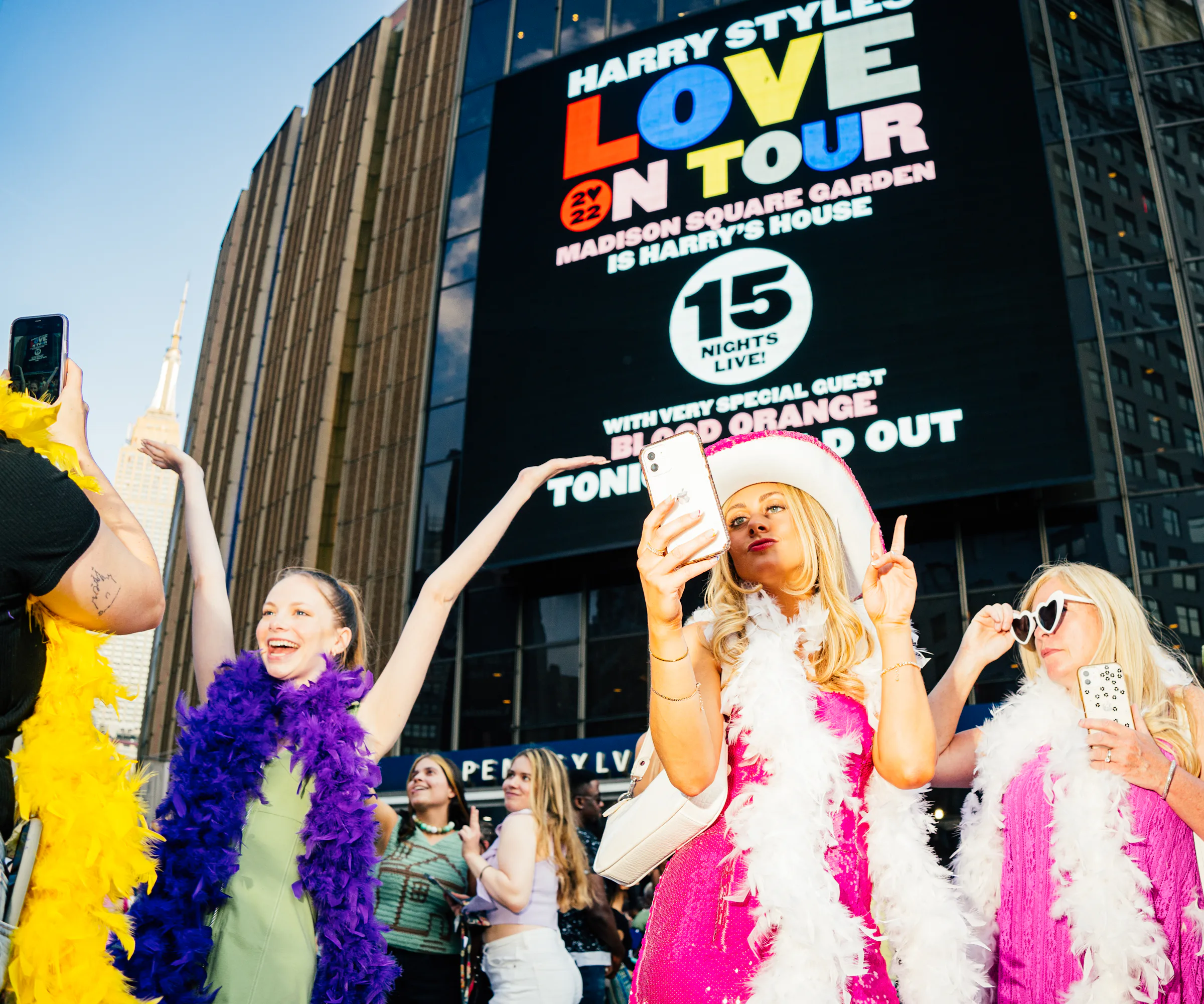 Scenes From Harry Styles' 'Love On Tour' Opening Night at Madison