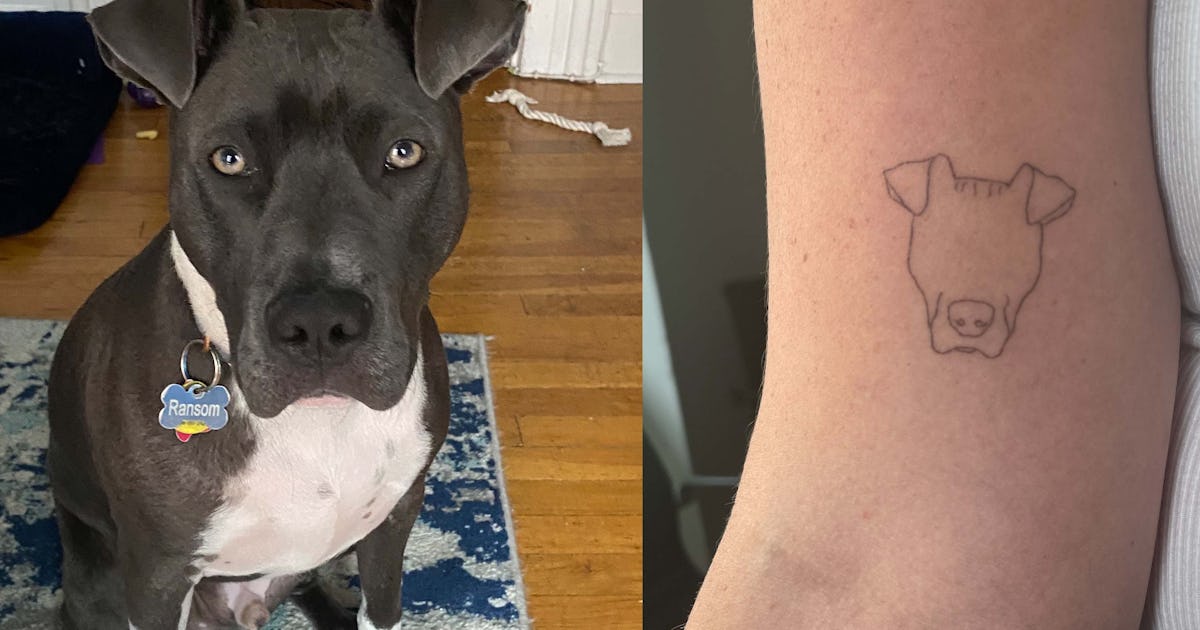 BarkBox Is Giving Away Free Tattoos, So I Got A Minimalist Dog Tattoo