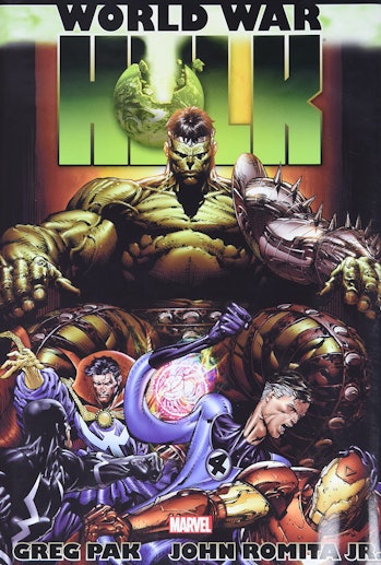 world war hulk comic book cover