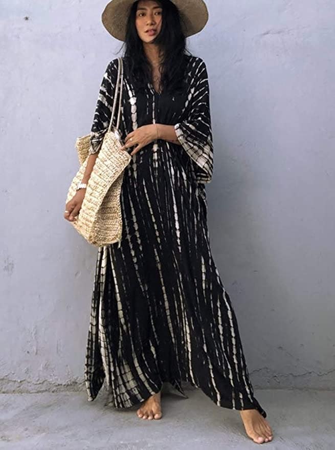 RanRui Printed Oversized Caftan