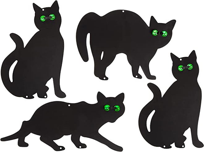 Reflective animal repellents