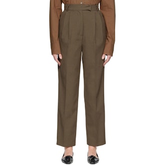Brown Bea Suit Trousers