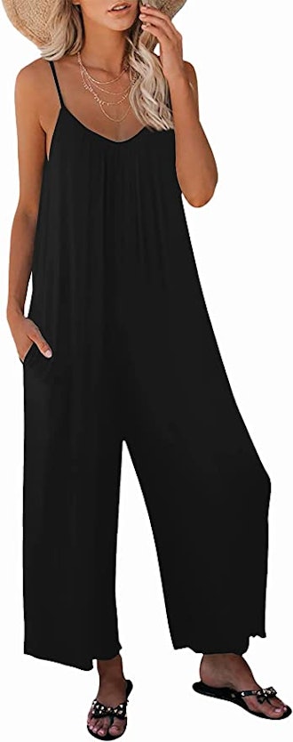 SNUGWIND Sleeveless Loose Jumpsuit