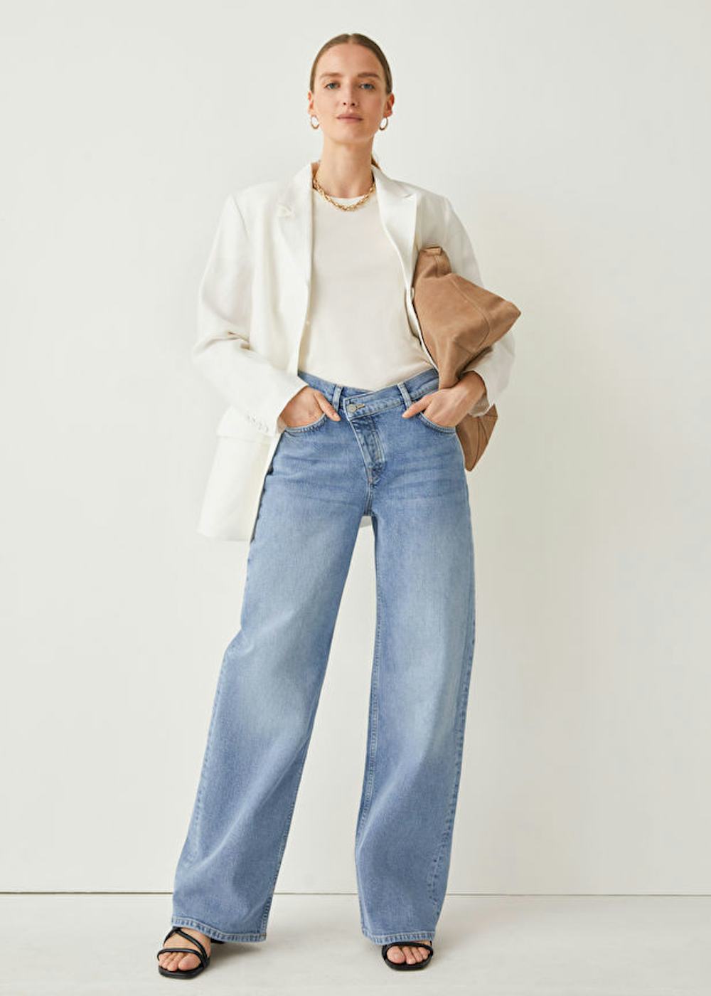 Wide Wrap Jeans
