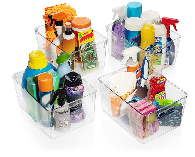 ClearSpace Plastic Storage Bins (4-Pack)