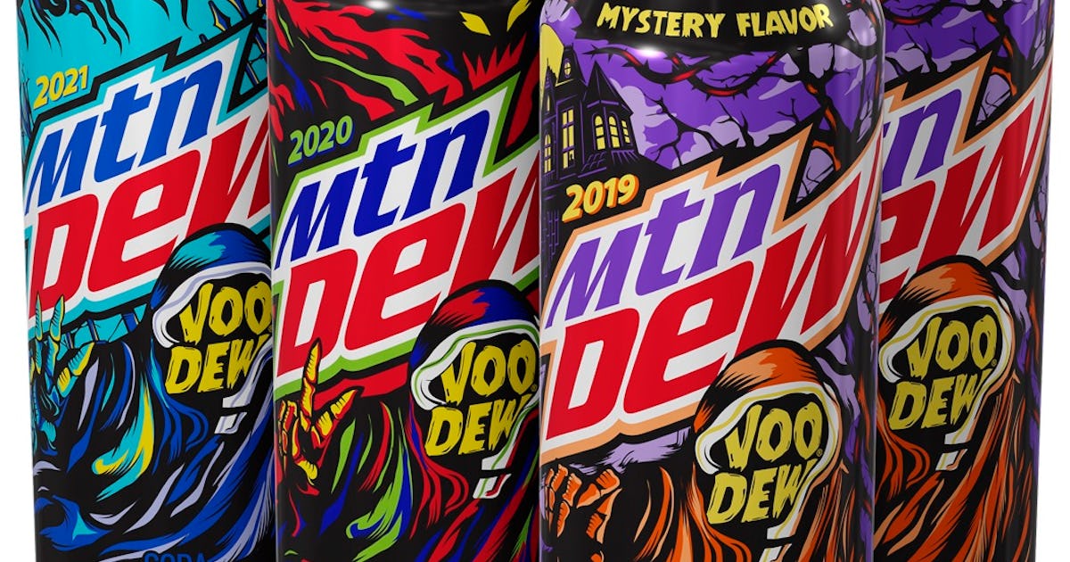 Mountain Dew Mystery VooDew Variety Pack Flavors & Where To Get
