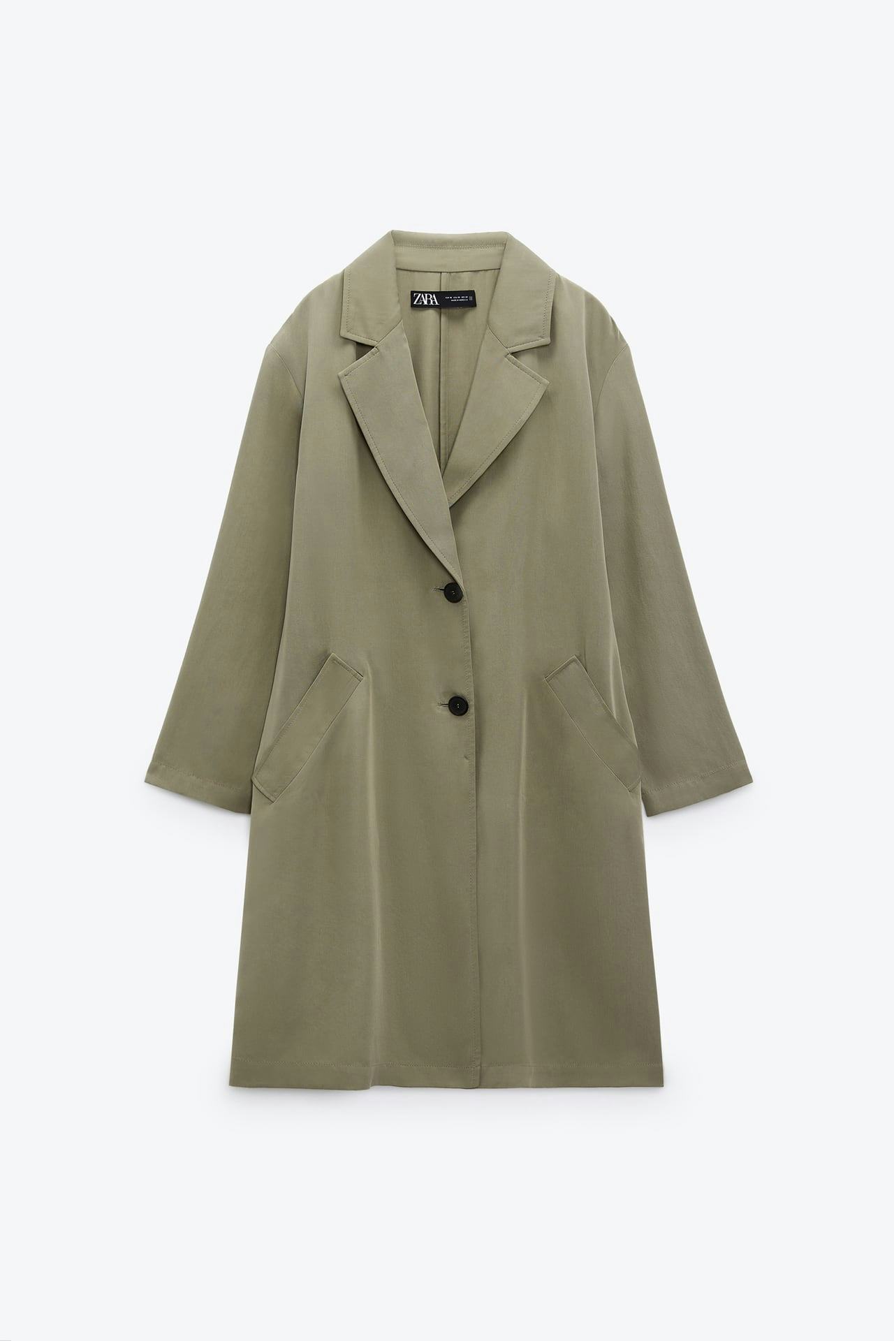 Flowy Trench Coat
