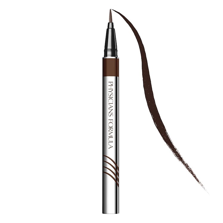 physicians formula ultra fine liquid eyeliner in deep brown is the best liquid eyeliner for blue eye...