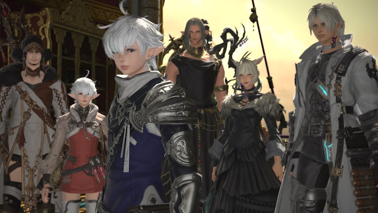 Characters from Final Fantasy XIV