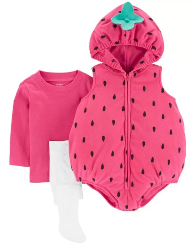 This Strawberry Halloween Costume is discounted for the Carter's Labor Day sale.