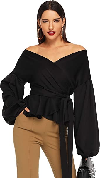 SheIn Off Shoulder Blouse