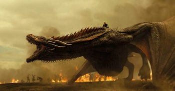 Daemon Targaryen on Caraxes in House of the Dragon