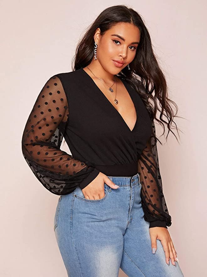 WDIRARA Wrap Bodysuit