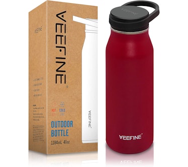 This VeeFine optino is the overall best dishwasher-safe stainless steel water bottle.