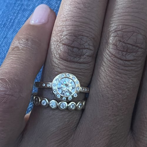 Allison Haywood engagement ring