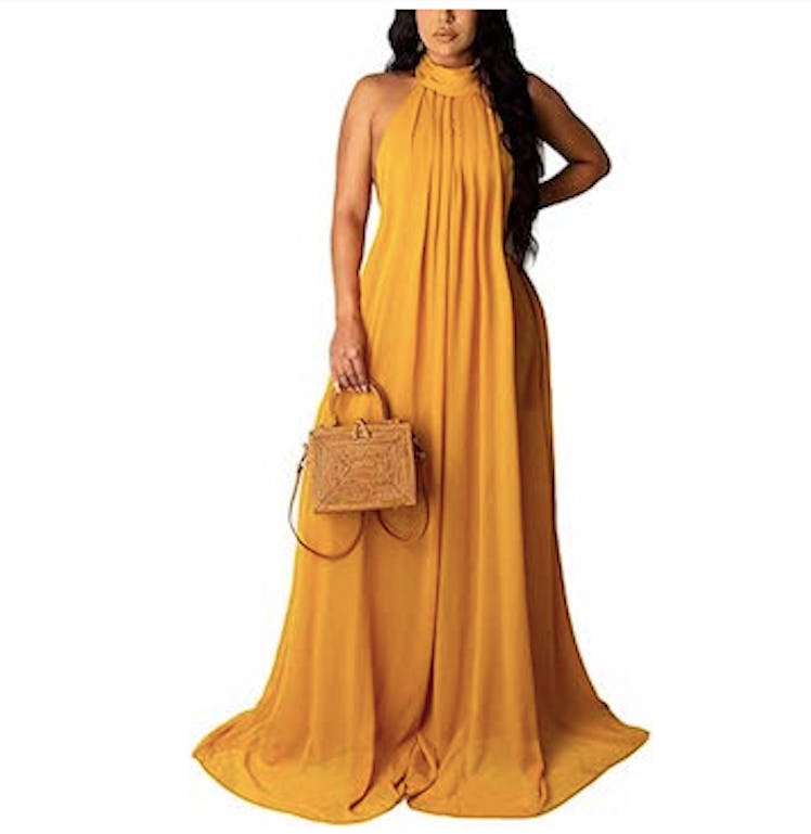 LightlyKiss Flowy Chiffon Maxi Dresses 