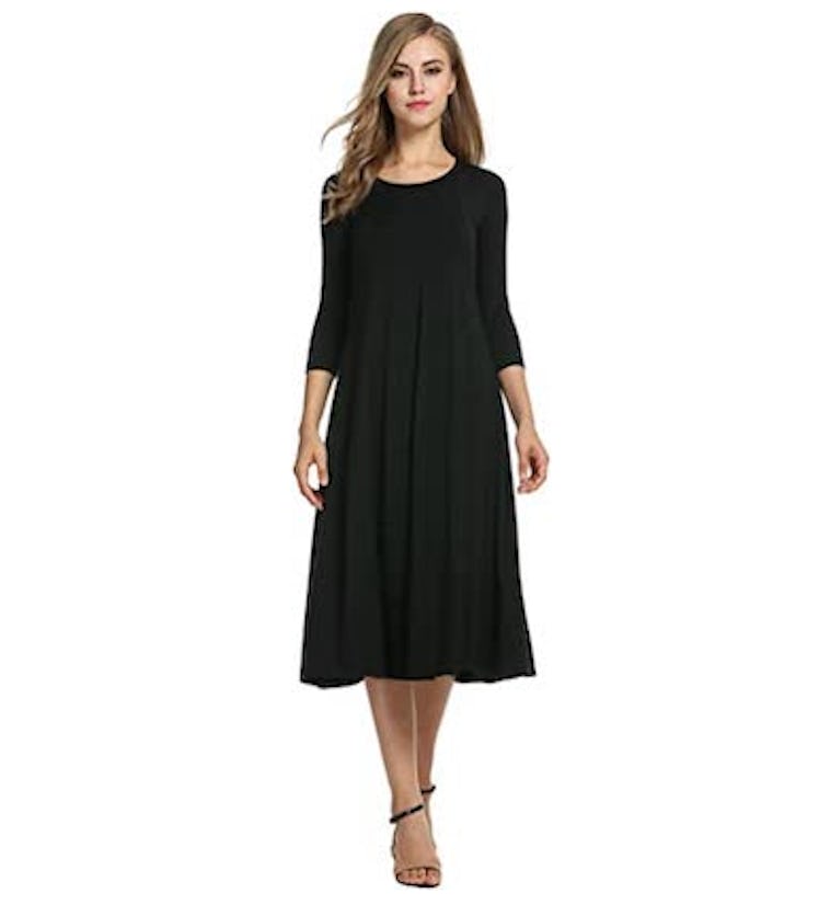 Hotouch A-line Midi Dress