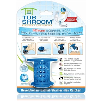 TubShroom Revolutionary Tub Hair Catcher