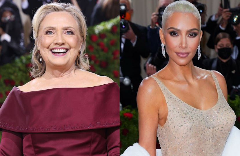 Kim Kardashian Hillary Clinton