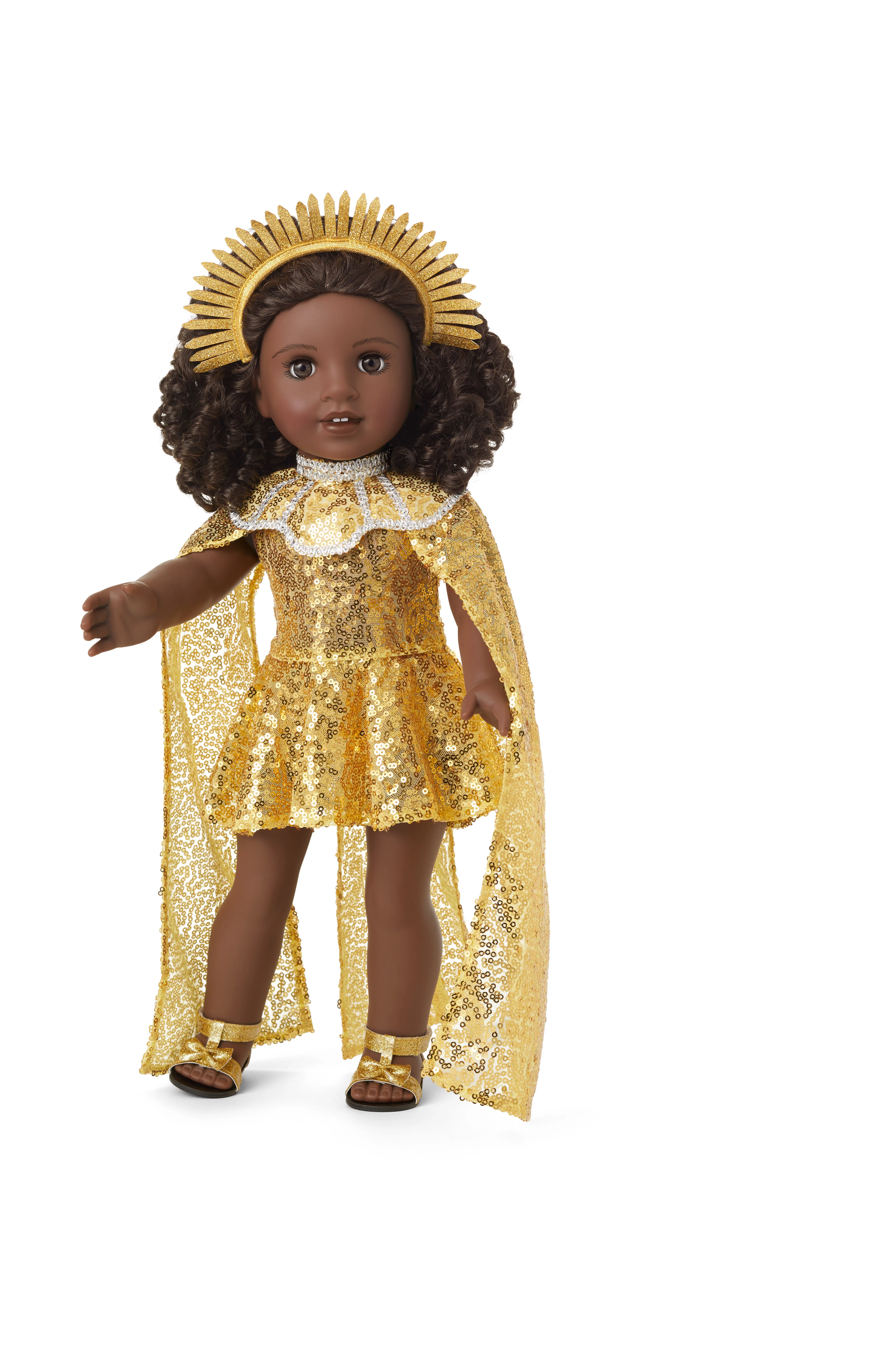 american girl gold dress American Girl 18